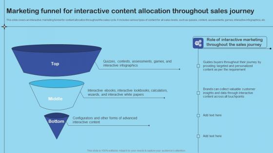 Marketing Funnel For Interactive Content Enhance Client Engagement With Interactive Advertising Download Pdf