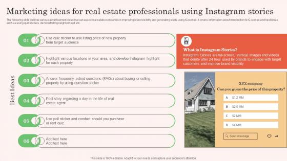 Marketing Ideas For Real Estate Real Estate Property Marketing Themes Pdf