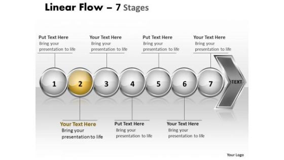 Marketing PowerPoint Template Linear Ppt Demonstration Of 7 Concepts 3 Design