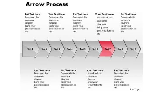 Marketing Ppt Arrow Process 9 Phase Diagram Time Management PowerPoint 8 Design