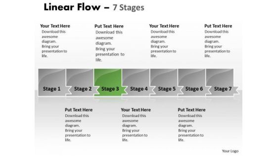 Marketing Ppt Template Parellel Demonstration Of 7 State Diagram 4 Graphic