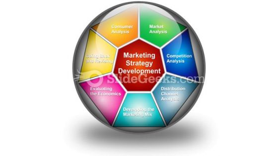 Marketing Strategies Development PowerPoint Icon C