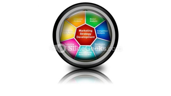 Marketing Strategies Development PowerPoint Icon Cc
