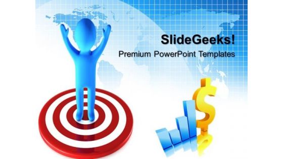 Marketing Target Business PowerPoint Templates And PowerPoint Themes 0712