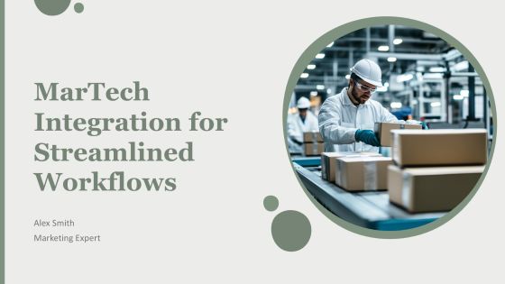 Martech Integration For Streamlined Workflows PPT Template AT