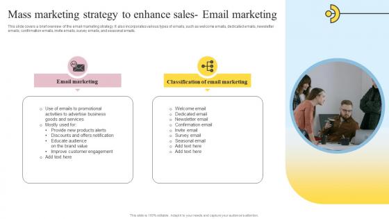 Mass Marketing Strategy To Enhance Sales Email Definitive Guide On Mass Advertising Slides Pdf