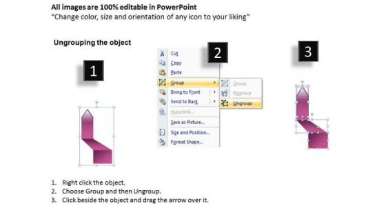Massively Parallel Processing Arrow Multiple Tasks PowerPoint Templates