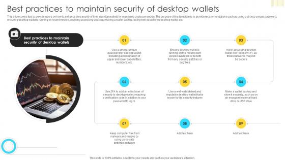Mastering Blockchain Wallets Best Practices To Maintain Security Of Desktop BCT SS V