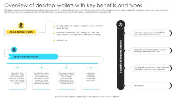 Mastering Blockchain Wallets Overview Of Desktop Wallets With Key Benefits And Types BCT SS V