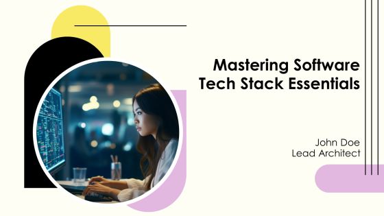 Mastering Software Tech Stack Essentials PPT Example AT