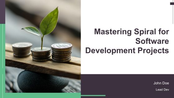 Mastering Spiral For Software Development Projects PPT Template AT