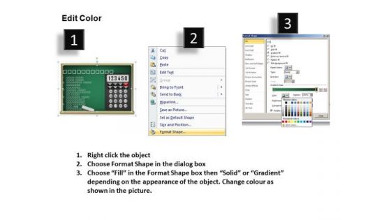 Math Education Calculator PowerPoint Slides And Ppt Template Diagrams