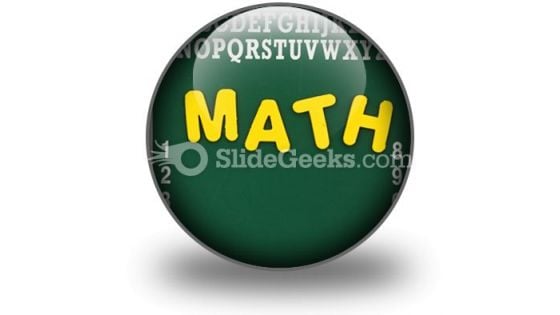 Mathematics PowerPoint Icon C