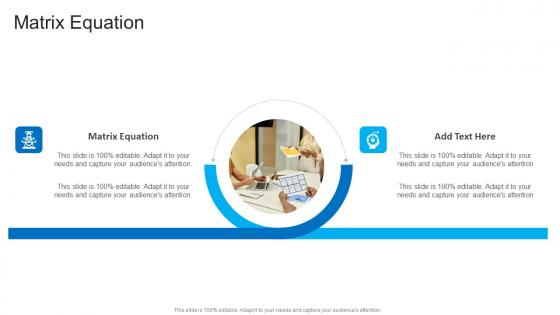 Matrix Equation In Powerpoint And Google Slides Cpb