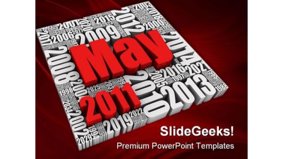 May 2011 Future Business PowerPoint Templates And PowerPoint Backgrounds 0311