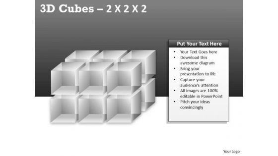 Mba Models And Frameworks 3d Cubes 2x2x3 Business Diagram Mba Models And Frameworks 3d Cubes 2x2x3 Business Diagram