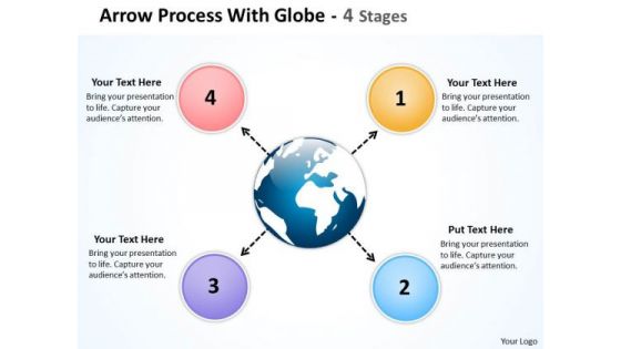 Mba Models And Frameworks Arrow Process With Globe 4 Stages Consulting Diagram Mba Models And Frameworks Arrow Process With Globe 4 Stages Consulting Diagram