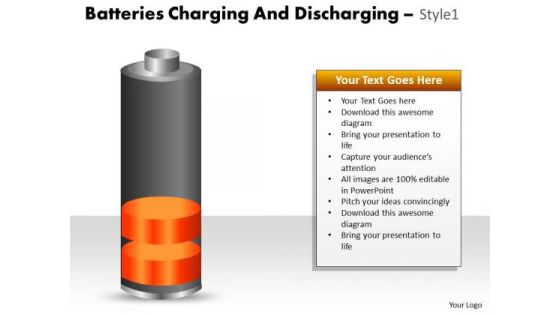 Mba Models And Frameworks Batteries Charging And Discharging Style 1 Ppt Business Framework Model