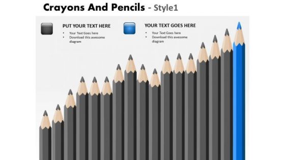 Mba Models And Frameworks Crayons And Pencils Style 1 Strategy Diagram