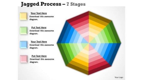 Mba Models And Frameworks Jagged Business Cycle Diagram