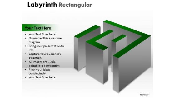 Mba Models And Frameworks Labyrinth Rectangular Strategy Diagram