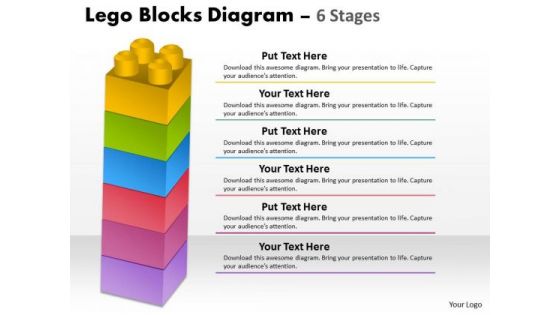 Mba Models And Frameworks Lego Blocks Diagram 6 Stages Strategic Management