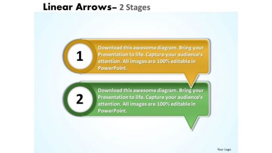 Mba Models And Frameworks Linear Arrows 2 Stages