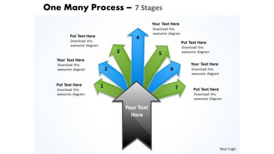 Mba Models And Frameworks One Many Process 7 Stage Business Diagram Mba Models And Frameworks One Many Process 7 Stage Business Diagram