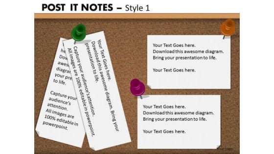 Mba Models And Frameworks Post It Notes Style 1 Consulting Diagram