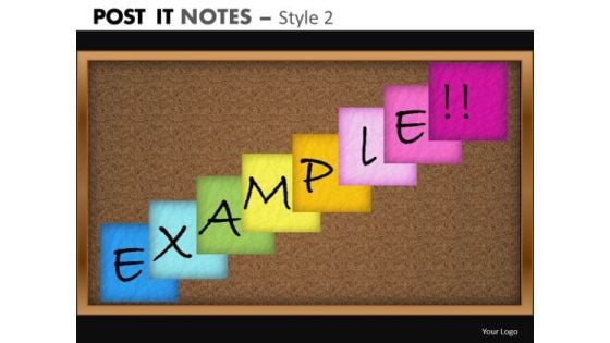 Mba Models And Frameworks Post It Notes Style 2 Consulting Diagram