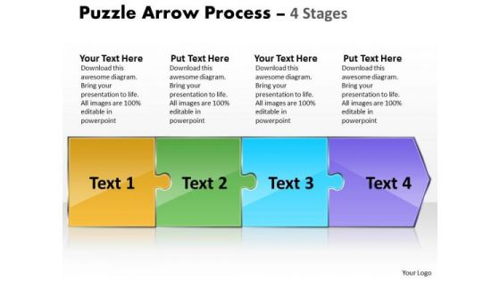 Mba Models And Frameworks Puzzle 4 Stages Strategic Management