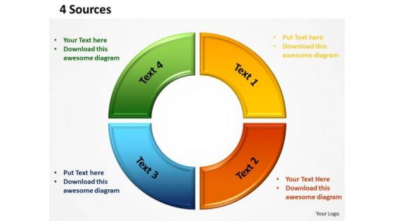 Mba Models And Frameworks Sources Business Diagram