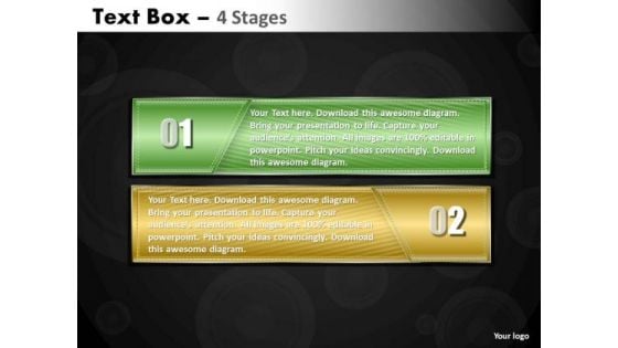 Mba Models And Frameworks Text Box Diagram 2 Stages Consulting Diagram