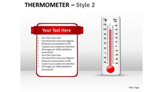 Mba Models And Frameworks Thermometer Style 2 Strategy Diagram