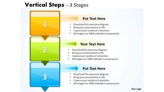 Mba Models And Frameworks Vertical Steps 3 Consulting Diagram