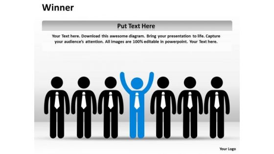 Mba Models And Frameworks Winner Strategy Diagram