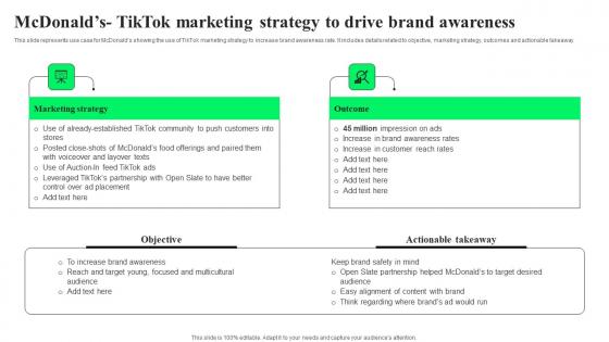 Mcdonalds TikTok Marketing Strategy TikTok Advertising Strategies To Provide Effective Rules Pdf Mcdonalds TikTok Marketing Strategy TikTok Advertising Strategies To Provide Effective Rules Pdf