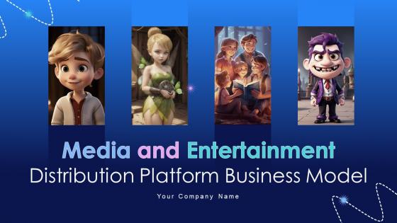 Media And Entertainment Distribution Platform Business Model BMC V