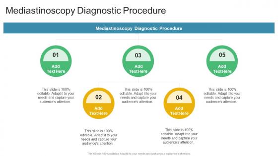 Mediastinoscopy Diagnostic Procedure In Powerpoint And Google Slides Cpb