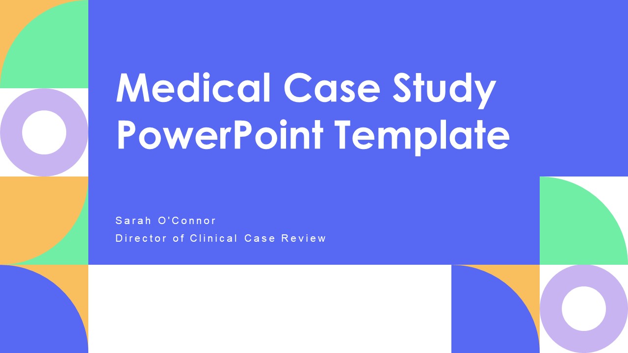 Medical Case Study PPT Example VM