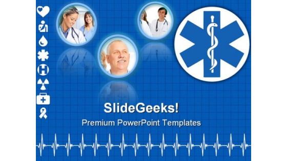 Medical Collage Health PowerPoint Themes And PowerPoint Slides 0711