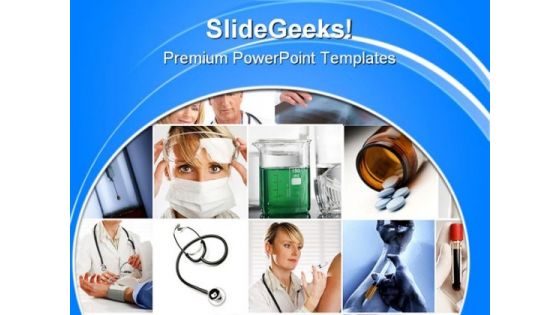 Medical Collage Science PowerPoint Templates And PowerPoint Backgrounds 0711