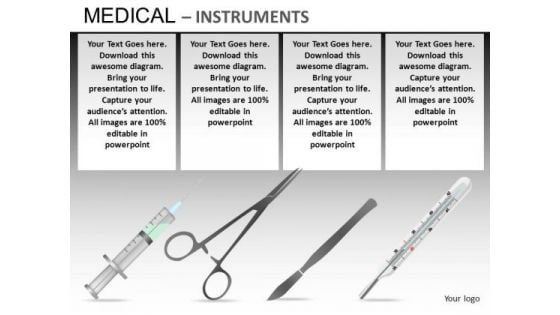 Medical Instruments Medical PowerPoint Templates