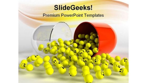 Medical Smiley Symbol PowerPoint Templates And PowerPoint Backgrounds 0211