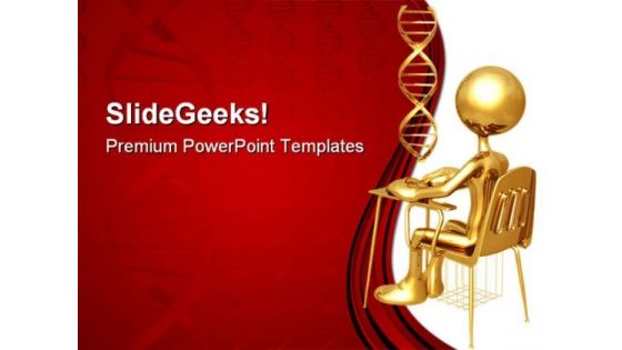 Medical Student Science PowerPoint Templates And PowerPoint Backgrounds 0711