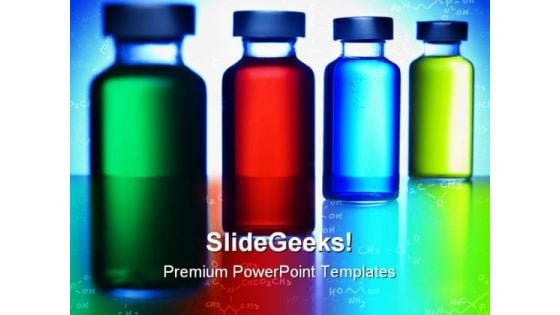 Medical Vials Science PowerPoint Themes And PowerPoint Slides 0711