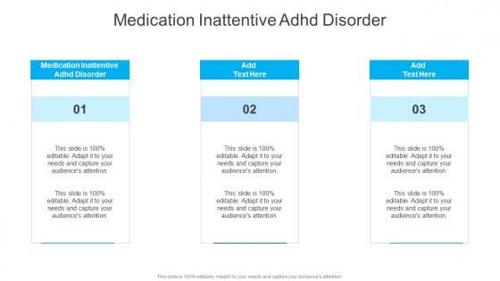 Medication Inattentive Adhd Disorder In Powerpoint And Google Slides Cpb
