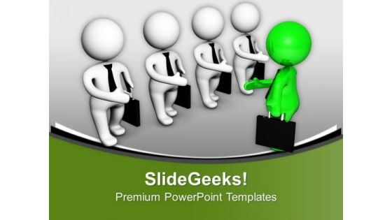 Meet Peoples For Business Ideas PowerPoint Templates Ppt Backgrounds For Slides 0713