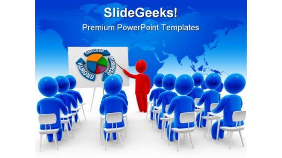 Meeting Business PowerPoint Template 0610