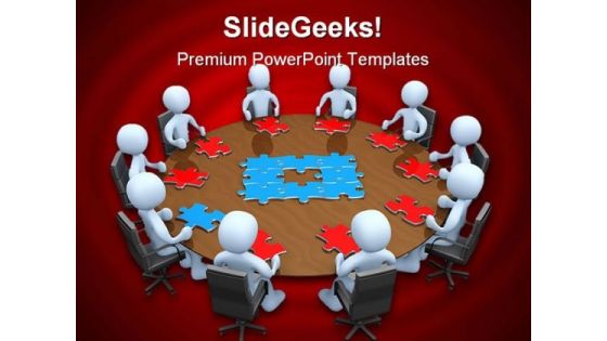 Meeting Business PowerPoint Template 0810 Meeting Business PowerPoint Template 0810